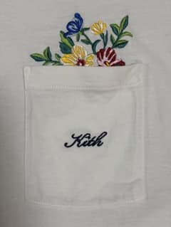 Kith Flower of Honor ポケットTシャツ ホワイト USA S - メルカリ