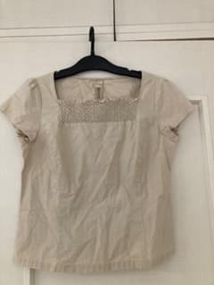 グリーンゲート綿ブラウス