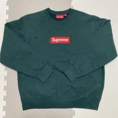 Supreme box logo crewneck Dark pineのサムネイル