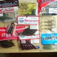 ワームセット アンモナイトシャッド ワンナップシャッド等のサムネイル