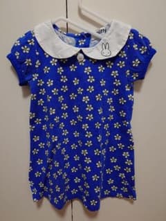miffy ミッフィー 花柄 ワンピース 100cmのサムネイル