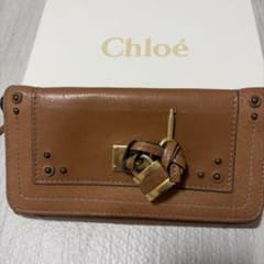 Chloé パディントン 長財布 ブラウンのサムネイル