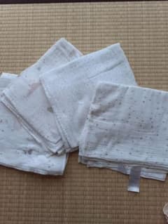 ４枚セットのガーゼおくるみのサムネイル