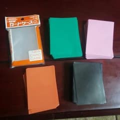 多色カードスリーブのサムネイル