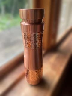 Indian Art Villa 純銅製ボトル 900ml ハンマートーン仕上げ - メルカリ