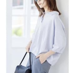 SLOBE IENA サックスブルー　ポロシャツのサムネイル