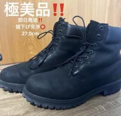 極美品‼️即日発送‼️】Timberland6インチプレミアムブーツブラック 27