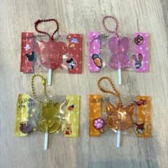ゆ*き様 【新品・未使用】ディズニーキャラクターズ　キャンディーチャームズ　４点のサムネイル