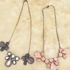 フラワーネックレスセット oneway.Heather.wego.INGNIのサムネイル