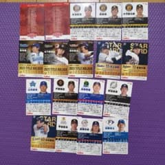 2024　プロ野球チップスカード18枚セットのサムネイル