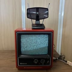希少】昭和レトロ ナショナルカラーテレビ TH13-R31 レトロポップ