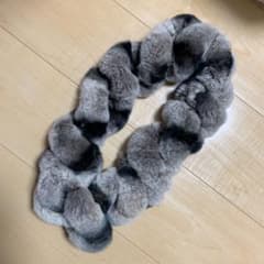 マフラー　ラビットファーのサムネイル