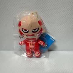 [Brand New]Attack Titan Colossal Titan Chibi Plush Sitting Mascot #JH