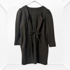 2624☆FLORENT Wool Cardigan Dark Brown