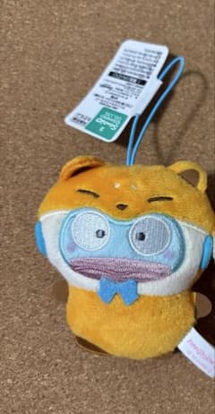 サンリオキャラクターズ　どうぶつ着ぐるみ　マスコット　キツネ編　ハンギョドン