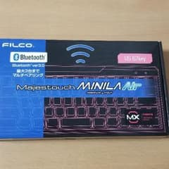 Majestouch MINILA Air　赤軸 キーボードのサムネイル