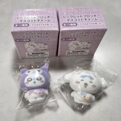 ちいかわ】シークレットフロッキーマスコットチャーム 2点セット