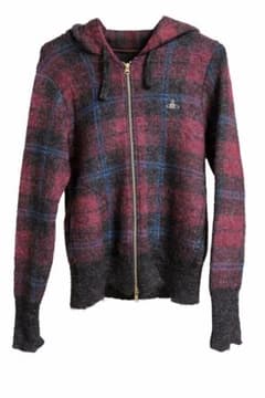Vivienne Westwood MAN ニットパーカー モヘヤ チェック Vivienne Westwood MAN ニットパーカー モヘヤ チェック - メルカリ