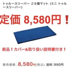 【新品】トゥルースリーパー ごろ寝マット (ミニ トゥルースリーパー)のサムネイル