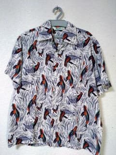 古着 半袖柄シャツのサムネイル