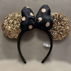 ディズニー カチューシャ スパンコール ゴールドのサムネイル