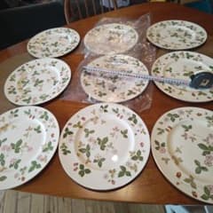 WEDGWOOD ワイルドストロベリー大皿27cm 9枚 - メルカリ