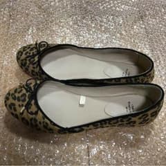 ザラ ZARA パンプス レオパード 36 シューズ フラット レディースのサムネイル