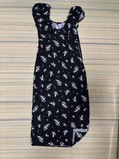 H&M 花柄 半袖ミドル丈ワンピースのサムネイル