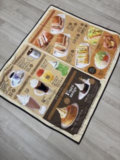 コメダ珈琲 一番くじ メニュー タオルケット B賞 - メルカリ