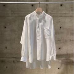 COMOLI リネンダブルクロス プルオーバーシャツのサムネイル
