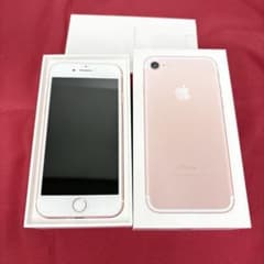 iPhone7 本体 128GB ローズゴールド Simフリー版 Apple - メルカリ