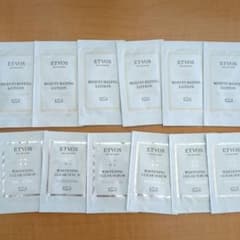 ETVOS モイスチャライジングローション　ホワイトニングクリアセラム各6パックのサムネイル