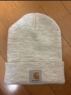 Carhartt ニット帽 ビーニー グレーのサムネイル
