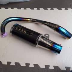 OVER RACING カーボンサイレンサー チタンエキパイ マフラー＋ステー OVER RACING カーボンサイレンサー チタンエキパイ マフラー＋ステー