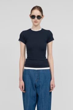 iirot 今季SS Rib Short Sleeve TS ホワイト サイズ1 | Mercari