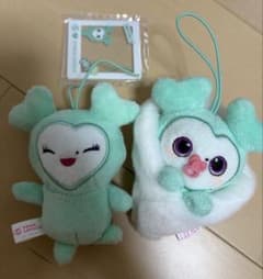 TWICE LOVELYS おくるみマスコット & チャーム付きマスコット ミナ