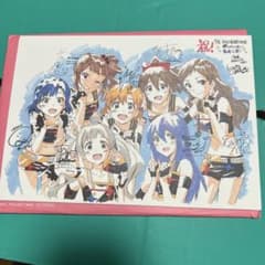 THE IDOLM@STER MOVIE 사인들이 일러스트 보드