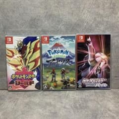 M358 任天堂 Switch ポケモン ソフト 3点セット - メルカリ