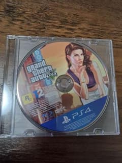 PS4　グランドセフトオート5   ケースなしのサムネイル