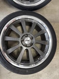 TSW LONDRINA 18インチ　8J　5H　オフセット35　PCD100 TSW LONDRINA 18インチ 8j 35 PCD100 5H ② - メルカリ