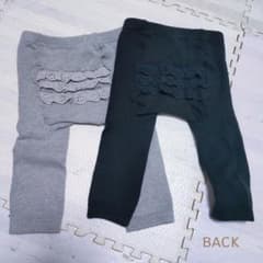 おしりフリル スパッツレギンス2枚セットのサムネイル