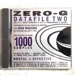 廃盤 ZERO-G DATAFILE 2 サンプリングCD ゼロジー 希少 - メルカリ