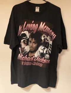 【レア】マイケルジャクソン・メモリアルバンドT    XL ヴィンテージ美品のサムネイル
