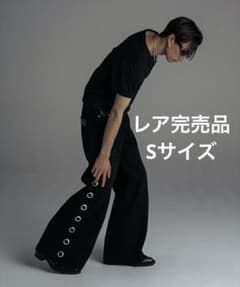 jent louis Eyelet Baggy Denim pantsのサムネイル