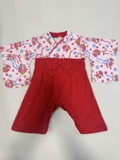 袴　ロンパース　女の子　70のサムネイル
