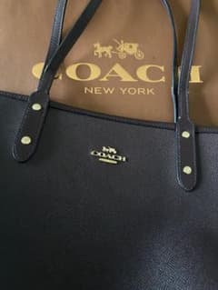 COACH リバーシブルトートバッグ ダークブラウンのサムネイル