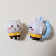 ち*ず様 ココス×ちいかわソフビ人形 ちいかわ＆モモンガ