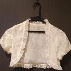 レース ボレロ 結婚式のサムネイル