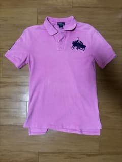 Polo by Ralph Lauren ピンクポロシャツ Mのサムネイル