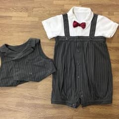90 男の子 フォーマル服 綿100%のサムネイル
